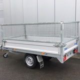 Aanhangwagen met loofrek MTM 750 kg